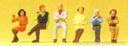 Preiser 14073 Seated people