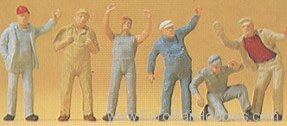 Preiser 14127 Standing truckers 