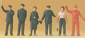 Preiser 14140 Railway personnel DB 1989 
