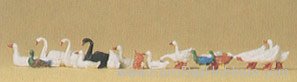 Preiser 14167 Ducks, geese & swans 1