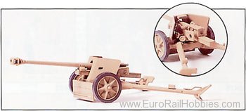 Preiser 16535 Anti-tank gun 7,5 cm PAK 40. DR 1939-45. Kit