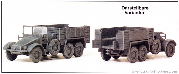 Preiser 16552 Personnel Carrier, Kfz.70, German Reich, 1939