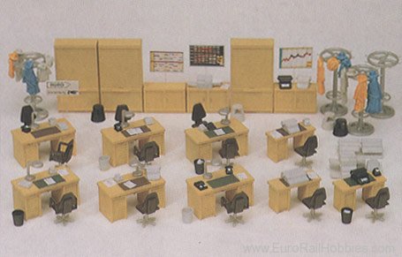 Preiser 17184 Office equipment 