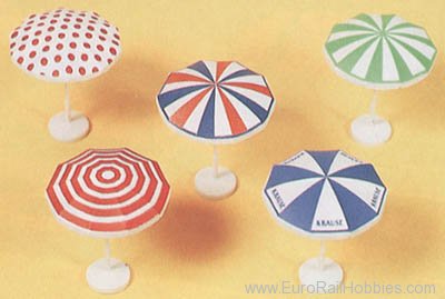 Preiser 17209 Garden umbrellas