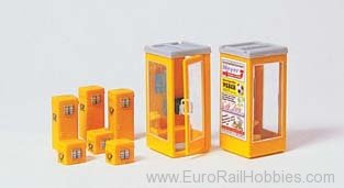 Preiser 17213 Letter Boxes & Phone Boxes