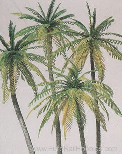 Preiser 18600 Palm Trees  set of 4