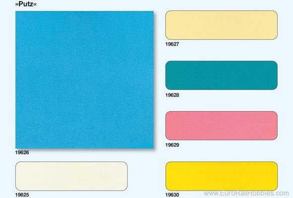 Preiser 19627 Plaster beige 3 plates 95 x 95 mm (kit)