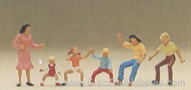 Preiser 24652 Merry-Go-Round riders
