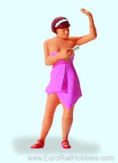 Preiser 28143 Woman spraying deodorant