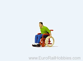 Preiser 28164 Man in wheelchair