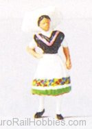 Preiser 29036 Woman wearing national costume of Spreewald a