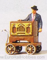 Preiser 29044 Barrel Organ Musician