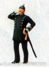 Preiser 29071 Berline Policeman around 1900
