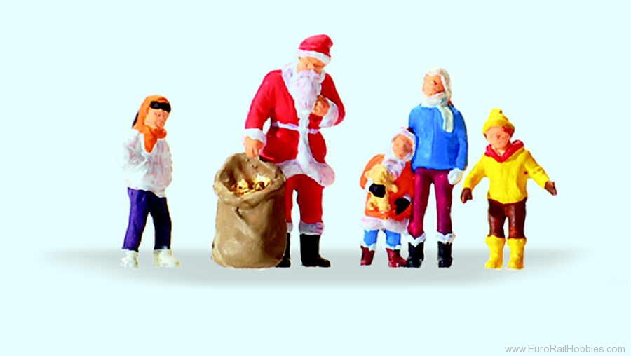 Preiser 29098 Christmas time - Santa with Children