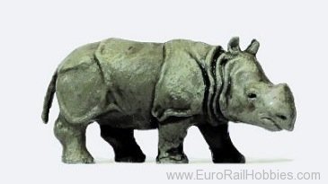Preiser 29503 Young Indian Rhino