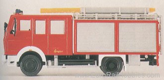 Preiser 31128 LF16 Fire truck kit 