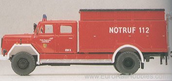 Preiser 31204 Magirus F200D FD rescue 