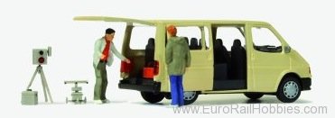 Preiser 33249 Zivile Radarkontrolle Ford Trans