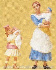 Preiser 45060 Nursemaid w/children 