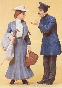 Preiser 45065 Lady & conductor 