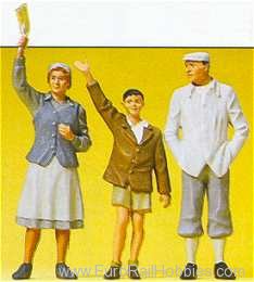 Preiser 45084 Pedestrians -- Waving People 