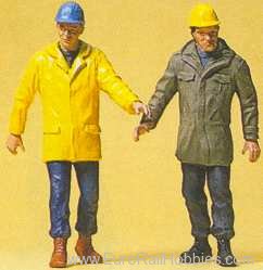 Preiser 45088 People Working -- Modern Workmen Walking 