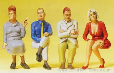 Preiser 45123 Seated Travellers