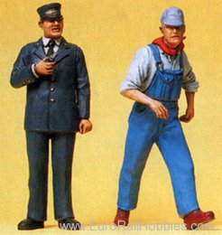 Preiser 45132 US Train Personnel