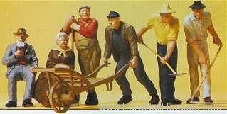Preiser 45157 Pedestrians -- Rural Workers 