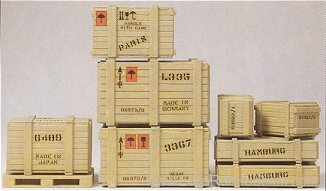 Preiser 45200 Crates & Pallet Kit 