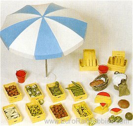 Preiser 45207 Market Accessories 