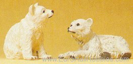 Preiser 47523 Polar Bear Cubs 
