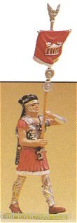 Preiser 50206 Soldiers 1:25 -- Roman Standard Bearer Marchi