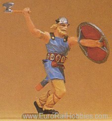 Preiser 50305 Soldiers 1:25 -- Gaul Storming w/Hatchet