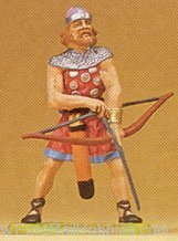 Preiser 50901 Soldiers 1:25 -- Archer Loading Bow and Arrow