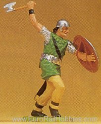 Preiser 50926 Soldiers 1:25 -- Norman Attacking w/Hatchet 