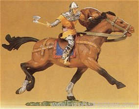 Preiser 50940 Soldiers 1:25 -- Roman Riding w/Axe