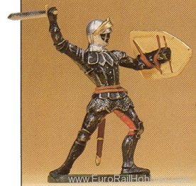 Preiser 52000 Soldiers 1:25 -- Knight Fighting w/Sword