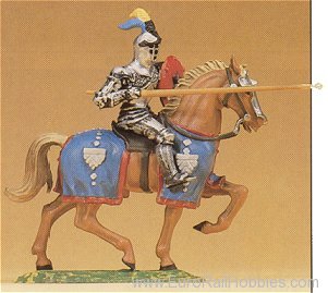 Preiser 52041 Soldiers 1:25 -- Knight Riding w/Lance