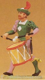 Preiser 52303 Soldiers 1:25 -- Drummer Marching