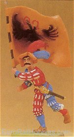 Preiser 52306 Soldiers 1:25 -- Mercenary Storming w/Ensign
