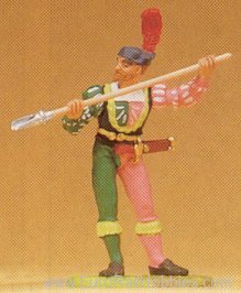 Preiser 52314 Soldiers 1:25 -- Bondsman w/Powder Shovel