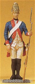 Preiser 54126 Pr soldier w/gun 1:24 