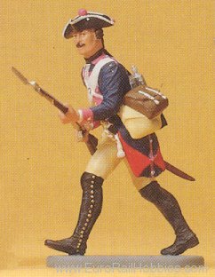 Preiser 54135 Pr musketeer 1:24 