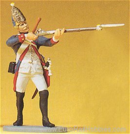Preiser 54149 Soldiers -- Grenadier Standing with Musket Ai