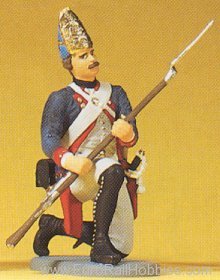 Preiser 54150 Soldiers -- Grenadier Kneeling with Musket 1: