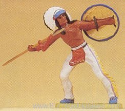Preiser 54609 Indian throwing spear 