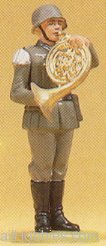 Preiser 56035 Soldiers 1:25 -- Musician Standing w/Bugle
