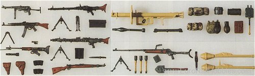 Preiser 56290 Military German W.W. II -- Weapons & Equipmen