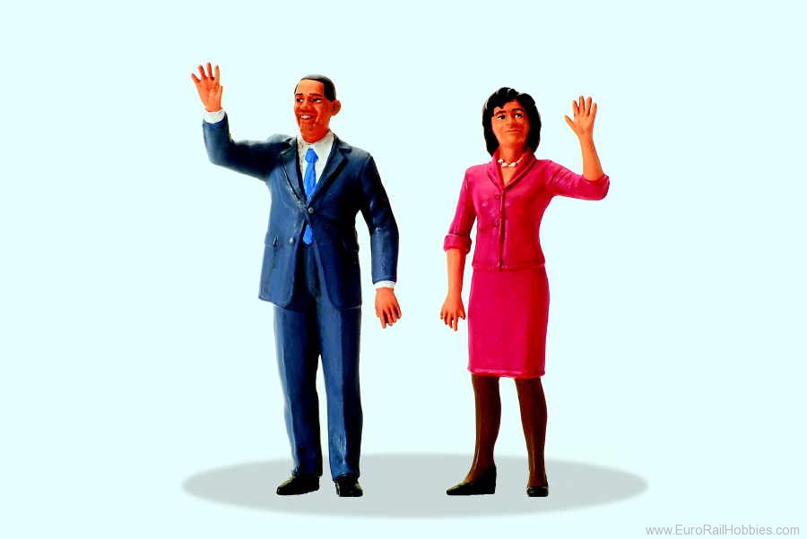 Preiser 57152 President Obama and The First Lady